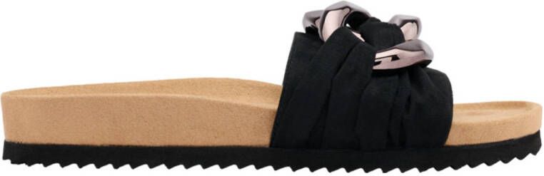 Graceland slippers zwart