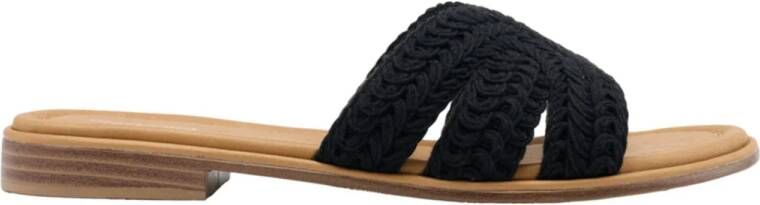 Graceland slippers zwart