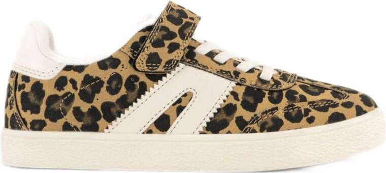 Graceland sneakers beige zwart