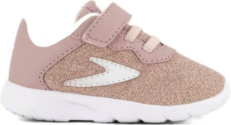 Graceland sneakers met glitters oudroze