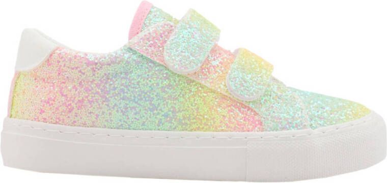 Graceland sneakers roze geel groen