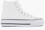 Graceland Witte hoge canvas sneaker - Thumbnail 1