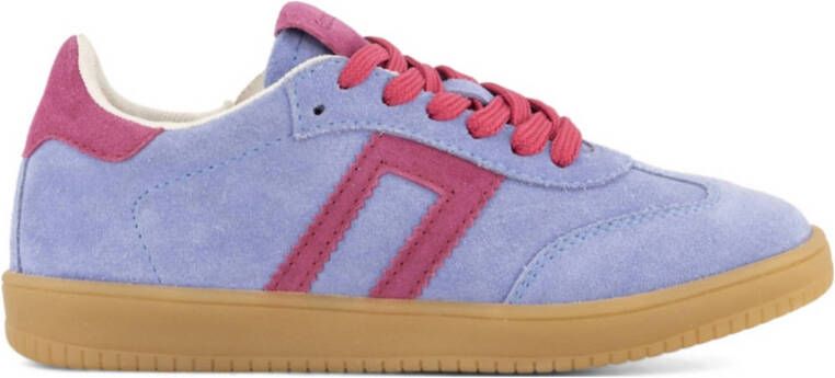 Graceland suède sneakers lila roze