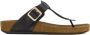 Graceland teenslippers zwart - Thumbnail 1