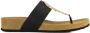 Graceland teenslippers zwart - Thumbnail 1