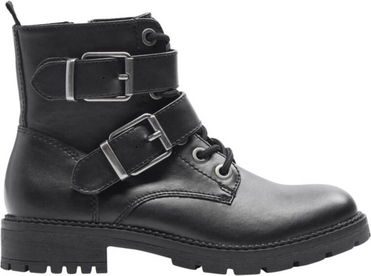 Graceland Zwarte veterboot love - Schoenen.nl