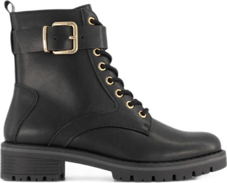 Graceland Zwarte veterboot