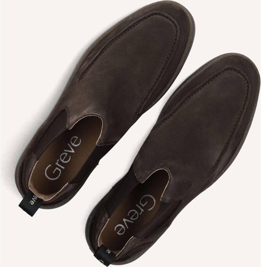 GREVE Chelsea Boots Heren Wave 2701 Suède Bruin - Foto 3