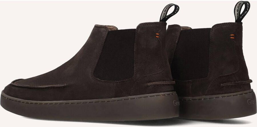 GREVE Chelsea Boots Heren Wave 2701 Suède Bruin - Foto 5