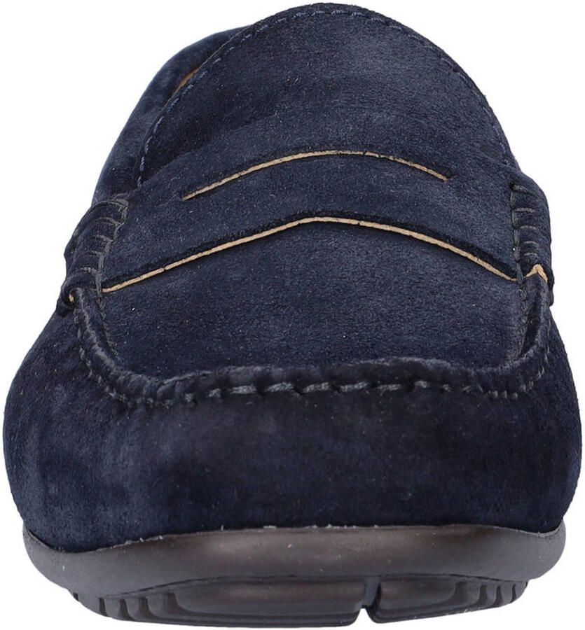 Greve Imola suède mocassins donkerblauw - Foto 2