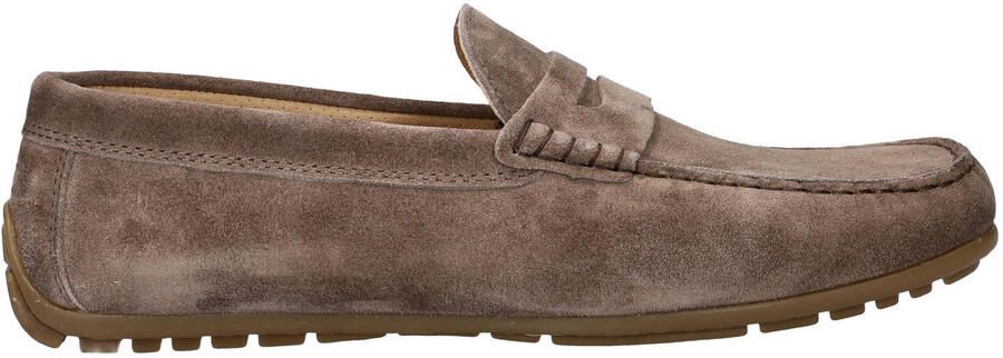Greve Imola suède mocassins taupe