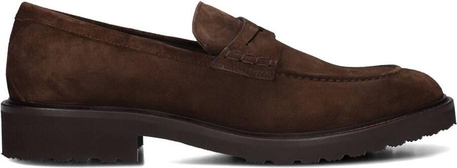 GREVE Loafers Heren Cabernet 4334 5 Suède Bruin