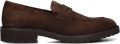GREVE Loafers Heren Cabernet 4334 5 Suède Bruin - Bruin