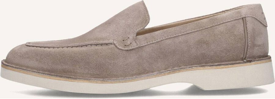 GREVE Loafers Heren Vito Maat: 45 Materiaal: Suède Kleur: Taupe - Foto 6