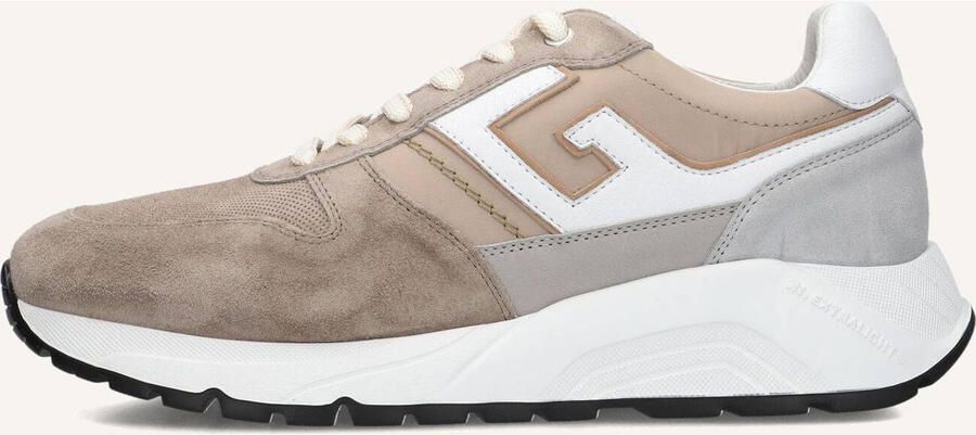 GREVE Lage Sneakers Heren Arnhem Leer Beige