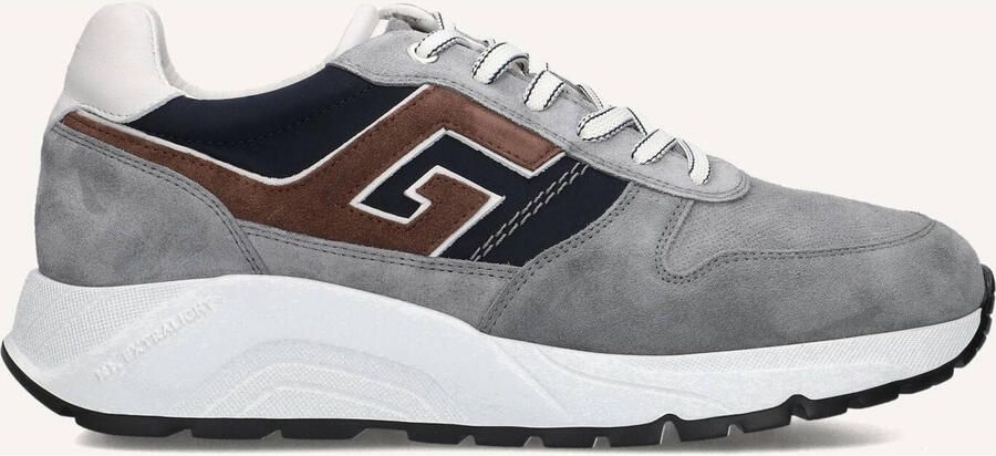 GREVE Lage Sneakers Heren Arnhem Suède Grijs