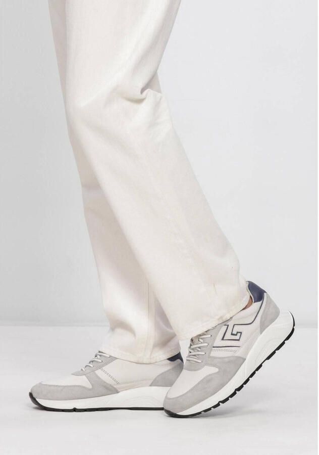 GREVE Lage Sneakers Heren Arnhem Leer Wit - Foto 4