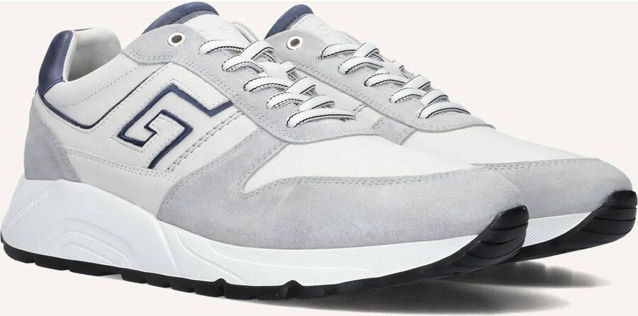 GREVE Lage Sneakers Heren Arnhem Leer Wit - Foto 3