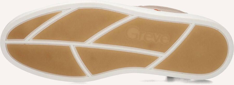 GREVE Lage Sneakers Heren Wave Suède Taupe - Foto 3