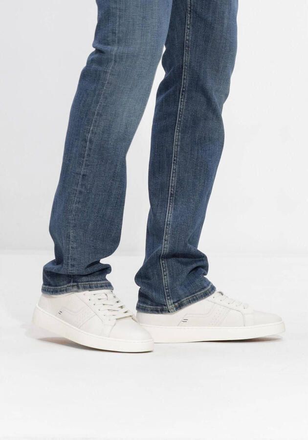 GREVE Lage Sneakers Heren Wave Leer Wit