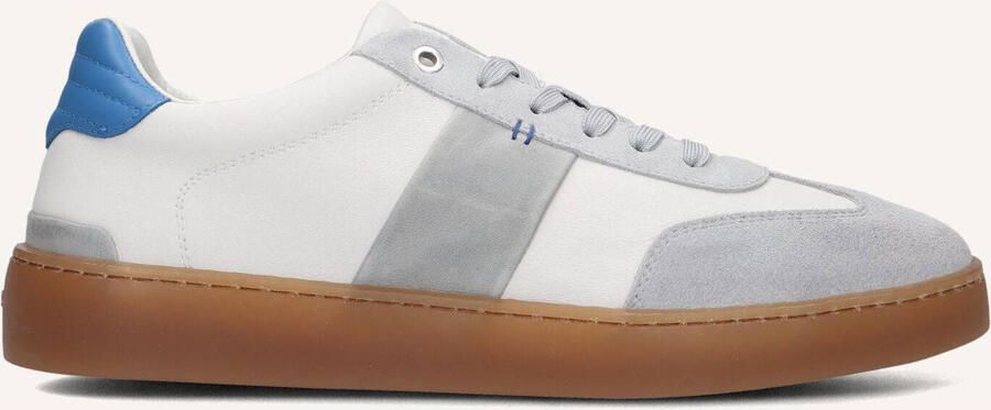 GREVE Lage Sneakers Heren Wave Leer Wit