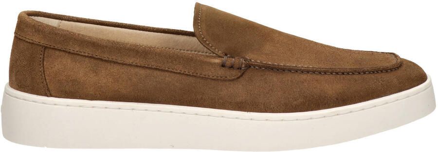 Greve Wave suède loafers cognac