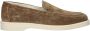 Greve Vito suède loafers taupe - Thumbnail 1