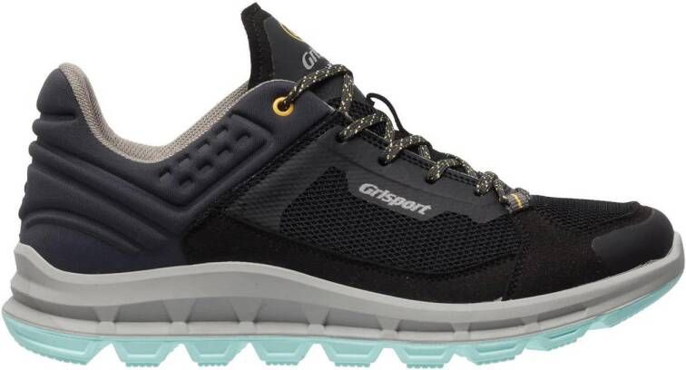Grisport Delta Low W Wandelschoen Dames synthetische lage wandelschoenen Black