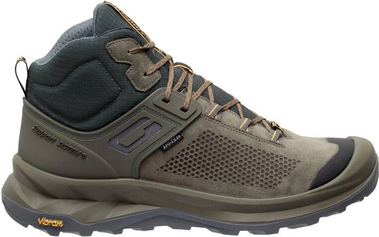 Grisport Discovery Mid wandelschoenen olijfgroen bruin