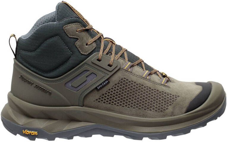Grisport Discovery Mid wandelschoenen olijfgroen bruin