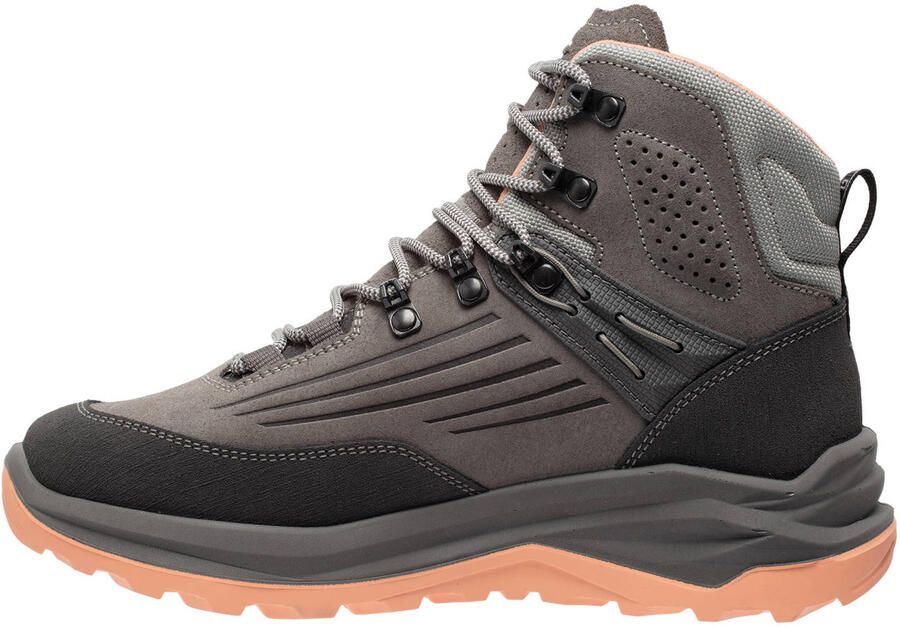 Grisport Overland Mid Dames Wandelschoenen Grey Peach - Foto 2