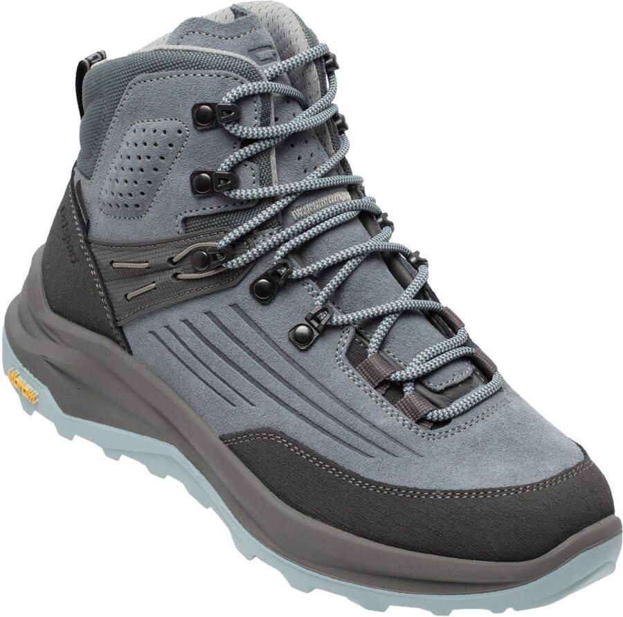 Grisport Overland Mid suède wandelschoenen lichtblauw bruin - Foto 2