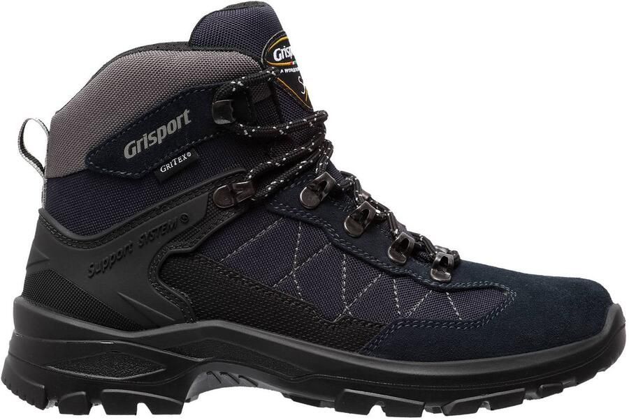 Grisport Scout Mid suède outdoorschoenen donkerblauw