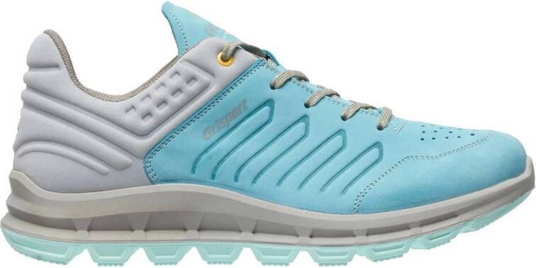 Grisport Nova Low wandelschoenen aqua grijs