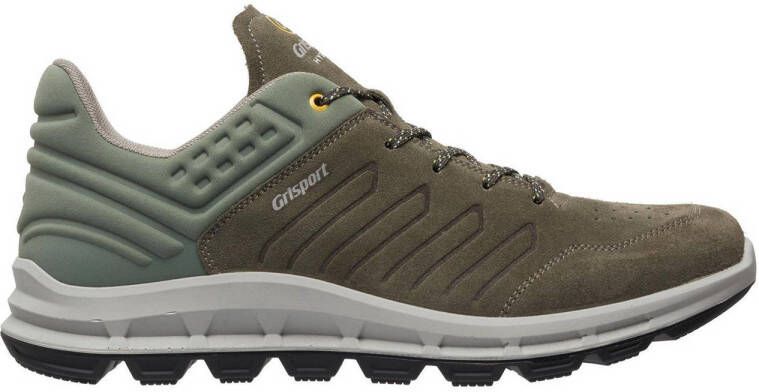 Grisport Nova Low wandelschoenen kaki groen