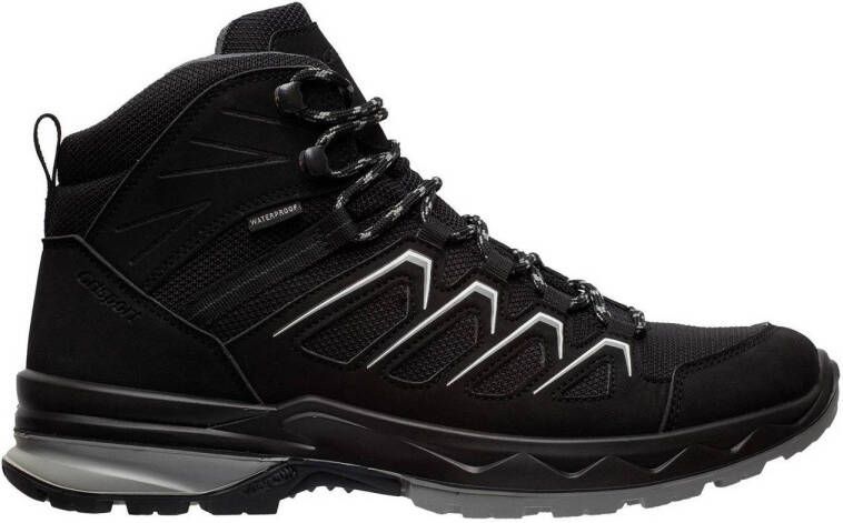 Grisport Wega Mid waterdichte mid wandelschoenen Black