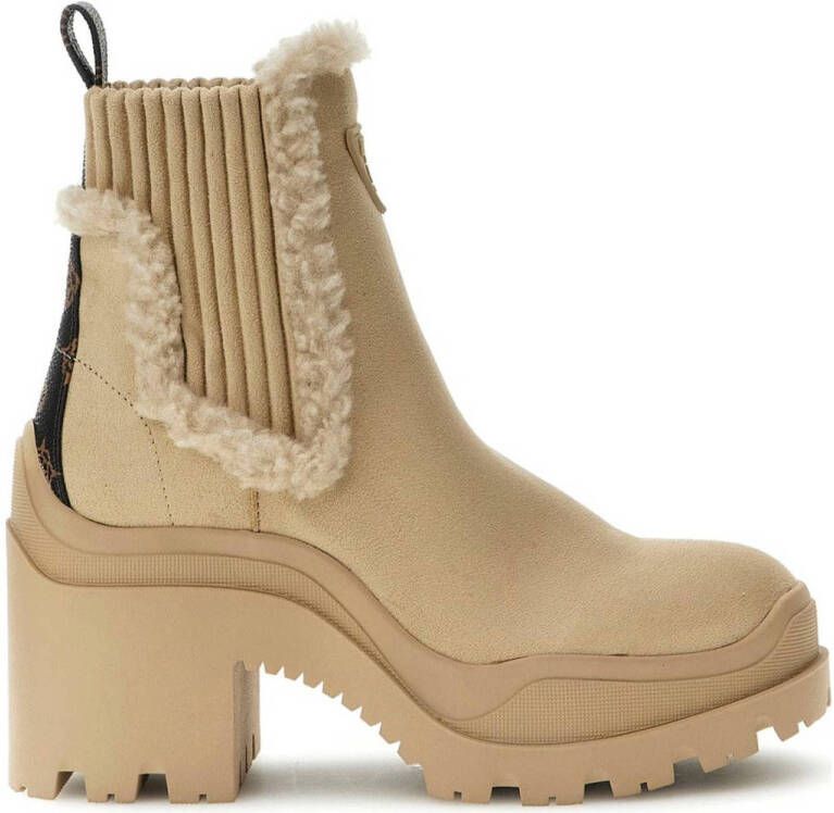 GUESS dames enkellaars Yvette beige