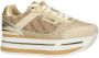 Guess Beige Sportieve Instap Sneakers met Veters Multicolor Dames - Thumbnail 2