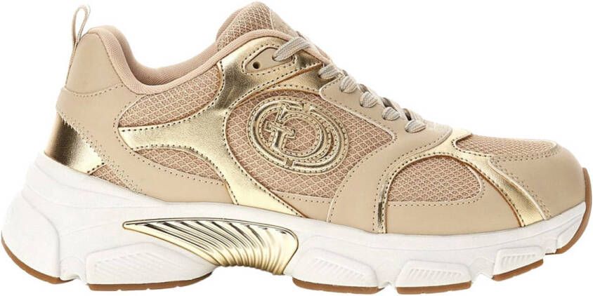 Guess Sneakers met contrastgarnering en logostitching model 'Ibitha'