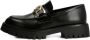 Guess Zwarte platte schoenen met metalen detail Black Dames - Thumbnail 2