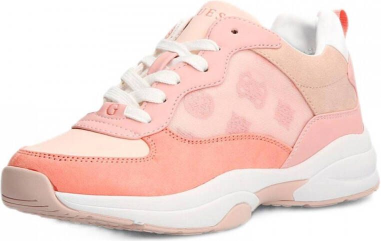 GUESS Luckee Dames Sneakers Roze