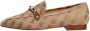 Bruin Tinten Marta Loafers Instappers Dames Beige - Thumbnail 2