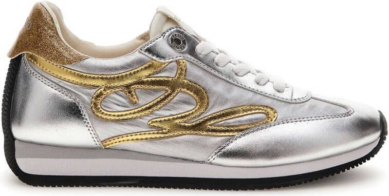 GUESS Skroll2 sneakers zilver goud
