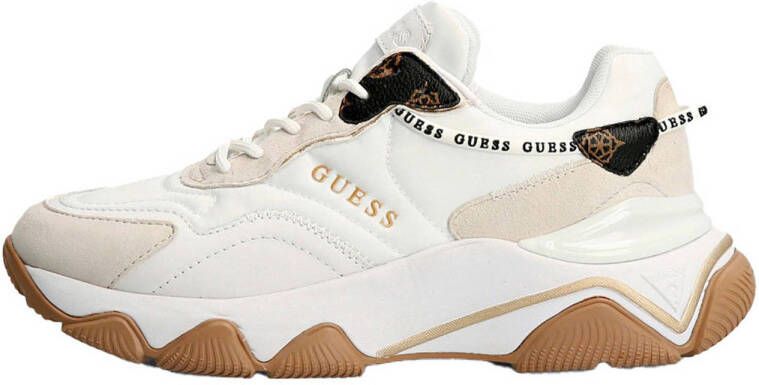 Guess Damesmode Sneakers Herfst Winter Collectie White Dames