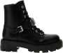 GUESS Yanzy chunky veterboots zwart - Thumbnail 1