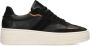 HABOOB Lage Sneakers Dames Anemone Maat: 38 Materiaal: Leer Kleur: Zwart - Thumbnail 1