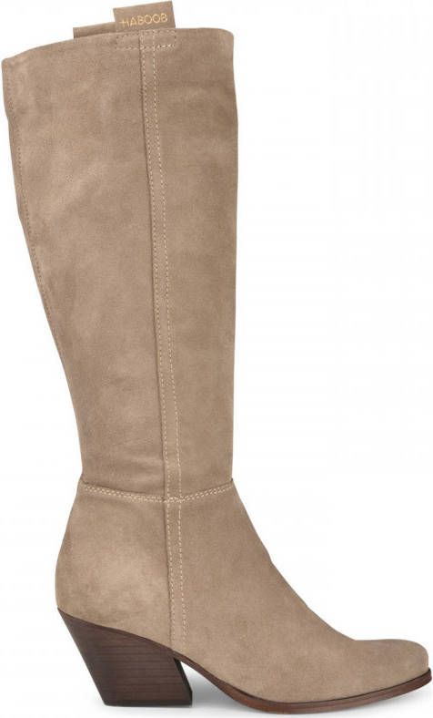 Haboob P6872ahab Hoge laarzen Dames Bruin - Schoenen.nl