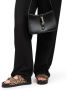 Haboob Elysee suède slippers met panterprint beige bruin - Thumbnail 2