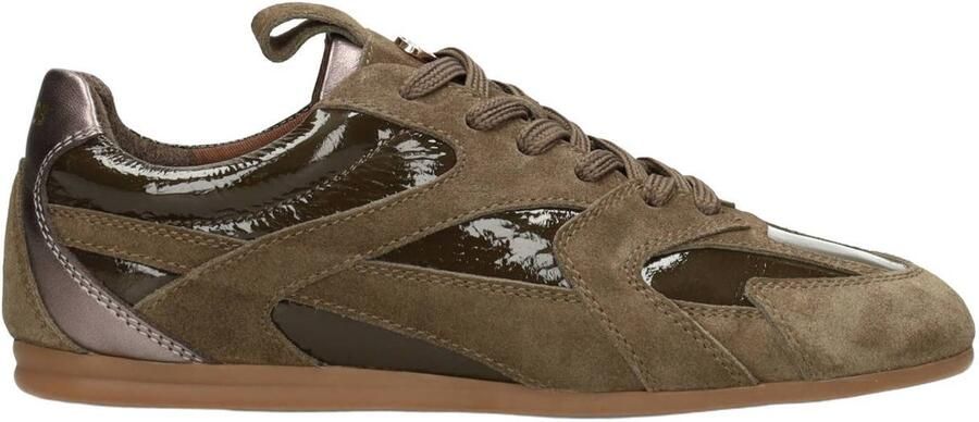 Haboob Sneakers laag ' AYLA Damen Sneaker' donkergroen