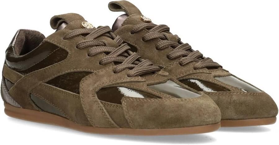 Haboob Sneakers laag ' AYLA Damen Sneaker' donkergroen - Foto 3